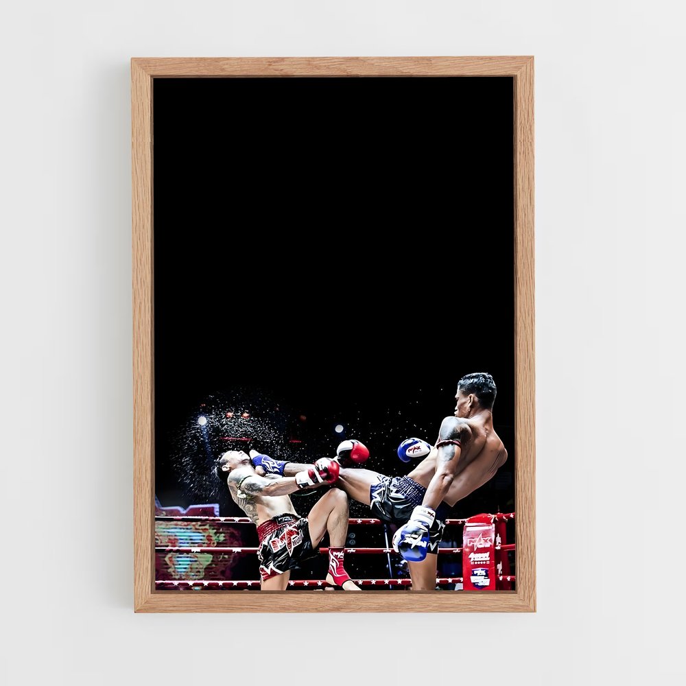 Poster Combat Suprême – affiche Muay Thai (vue 4)